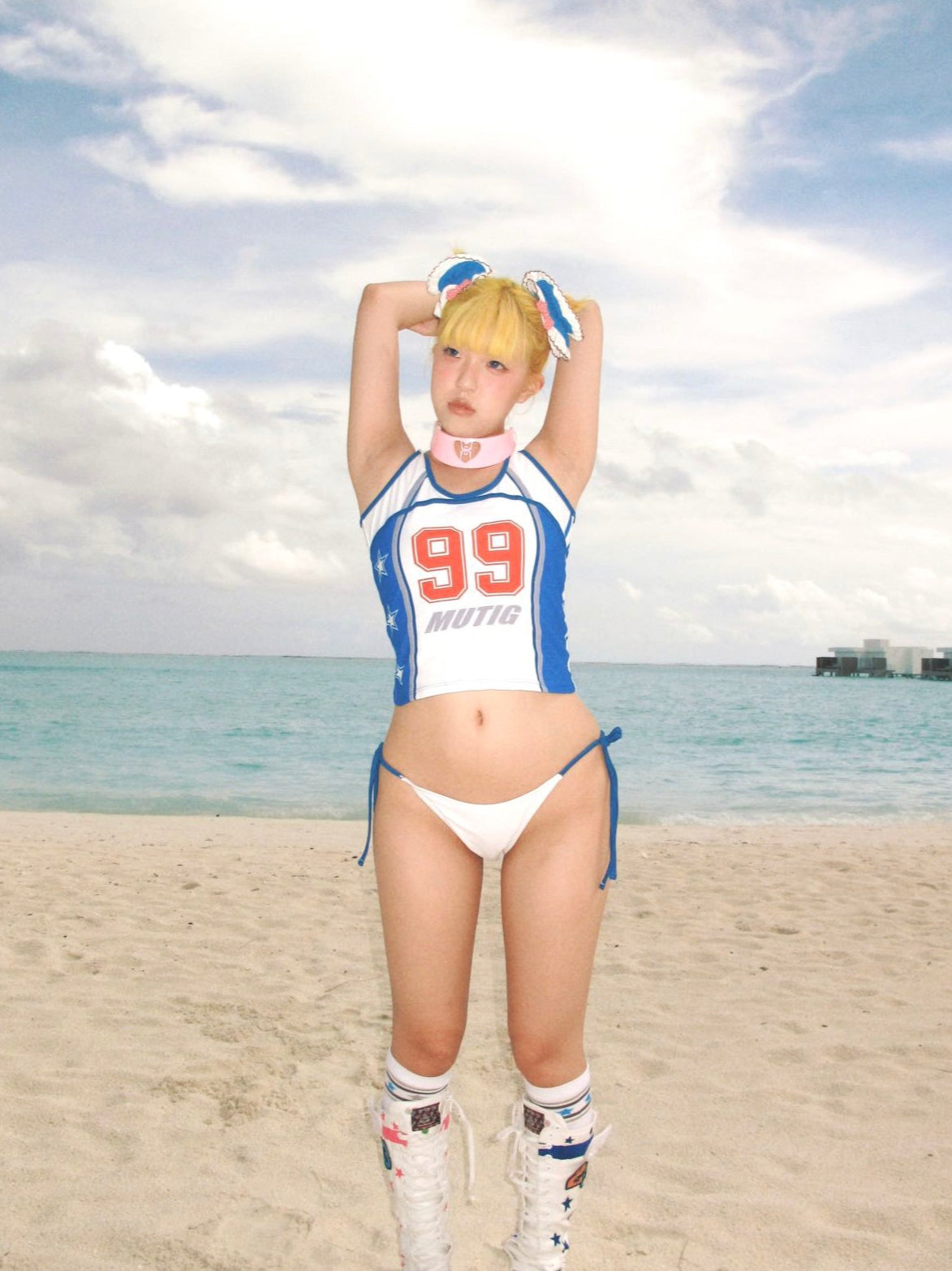 バーガーコンボ 3ピースビキニセット 3 pieces burger combo bikini set