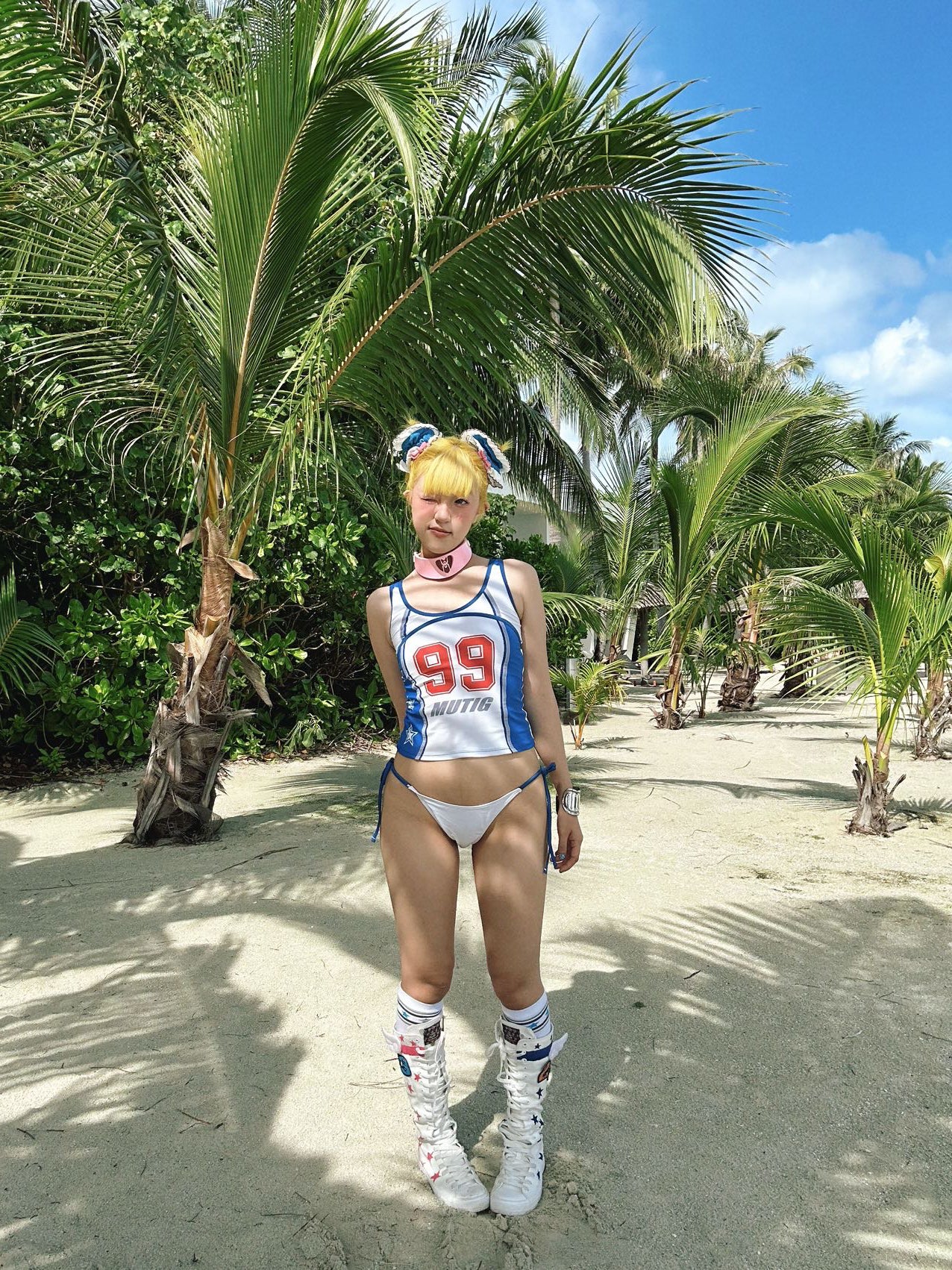 バーガーコンボ 3ピースビキニセット 3 pieces burger combo bikini set