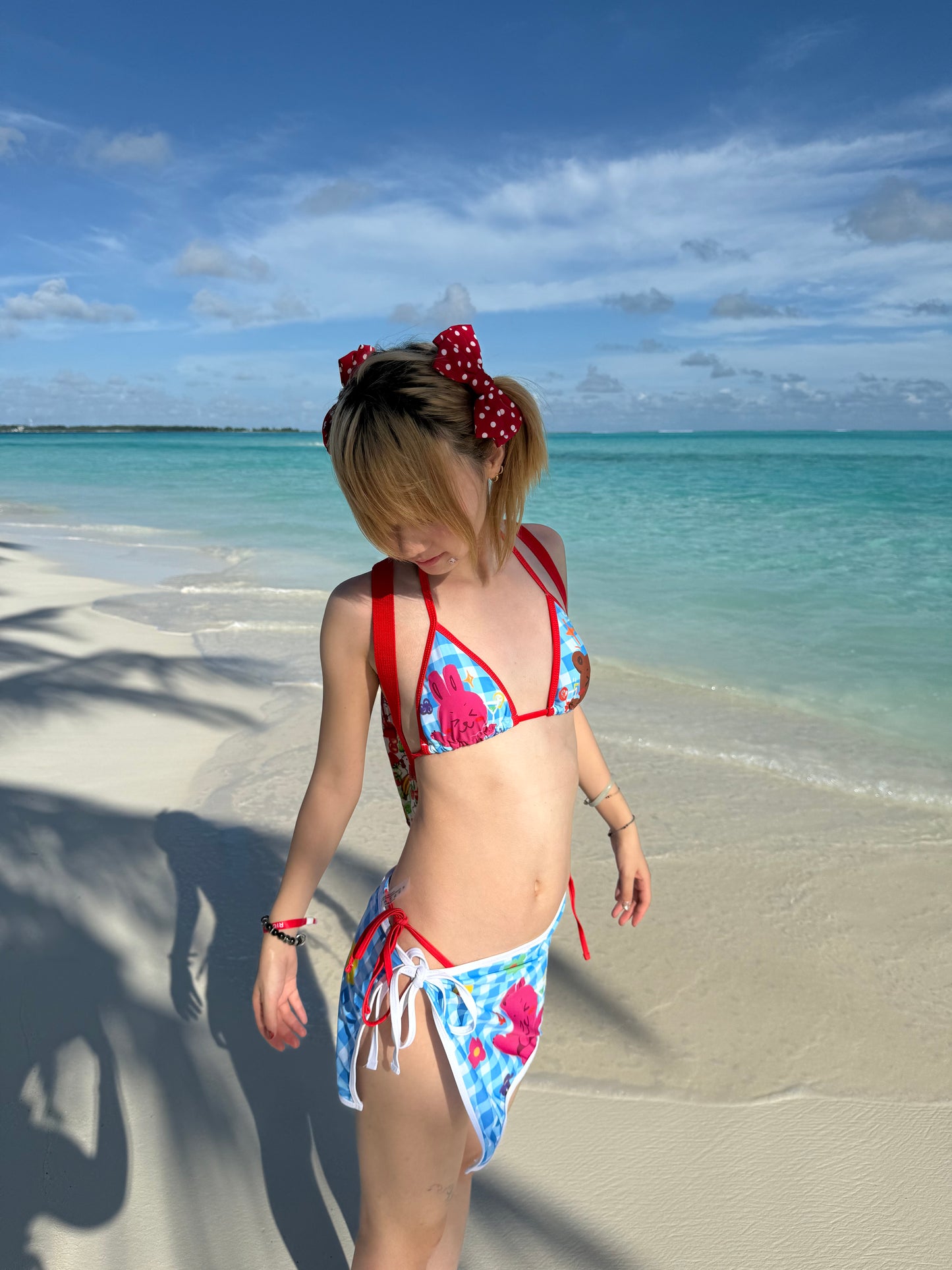 ピクニックパルズ ブルー ビキニセット Picnic Pals Blue Bikini Set