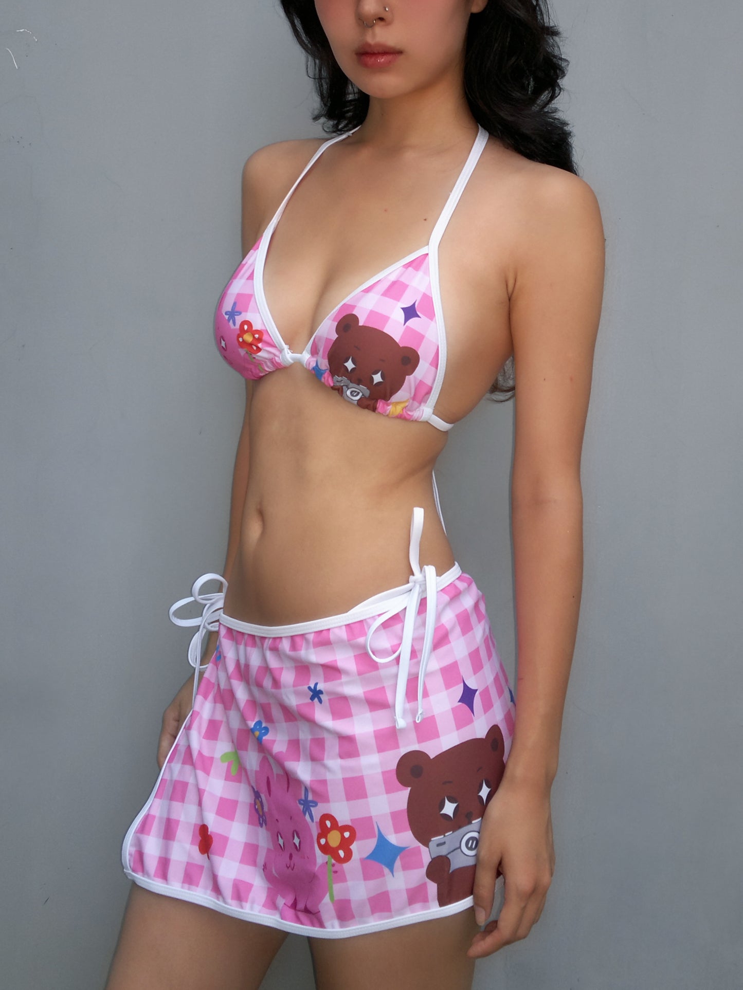 ピクニックパルズ ピンク ビキニセット Picnic Pals Pink Bikini Set